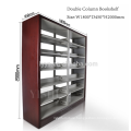 mobile library book rack, multi library book shelves,used library bookcases